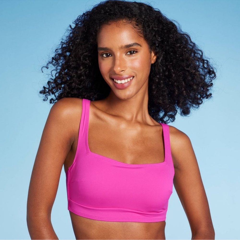Shaping Square Neck Underwire
Longline Bikini Top - Shade & Shore™ Hot Pink
XL